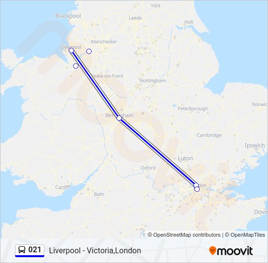 021 Bus Line Map