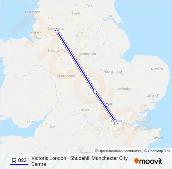 023 Bus Line Map