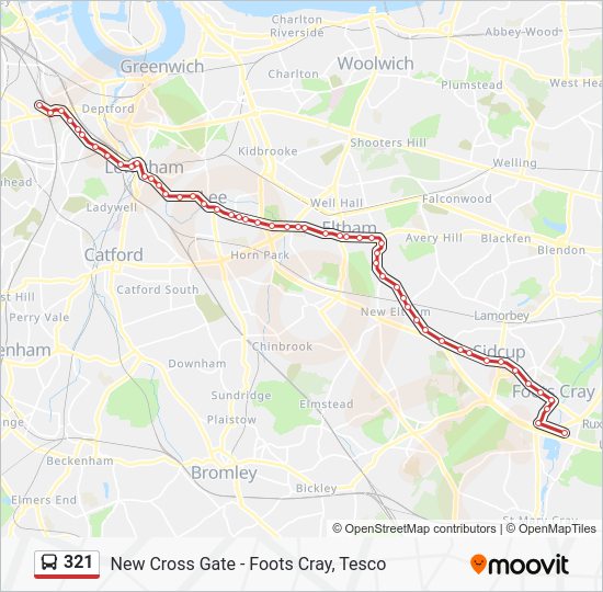 321 route schedules stops maps new cross gate 321 route schedules stops maps new cross gate