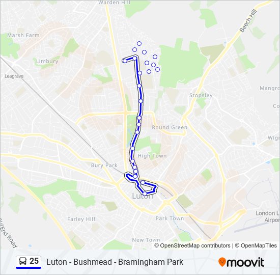 25 Route Schedules Stops Maps Barnfield Updated 