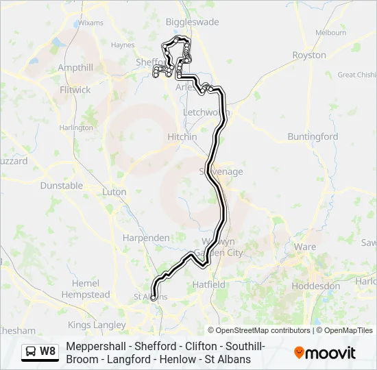 W8  Line Map