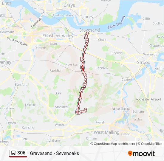 306 Route: Schedules, Stops & Maps - Vigo Village (Updated)