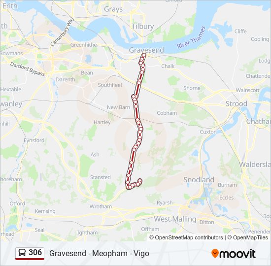 306 Route: Schedules, Stops & Maps - Vigo Village (Updated)