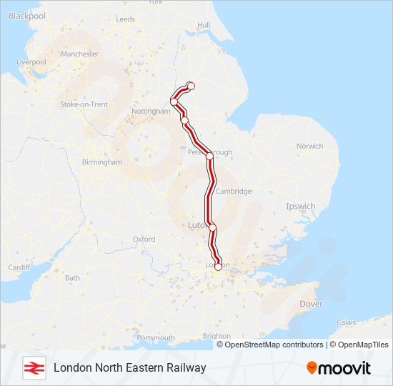 Fremme sengetøj overholdelse london north eastern railway Route: Schedules, Stops & Maps - Lincoln  Central (Updated)