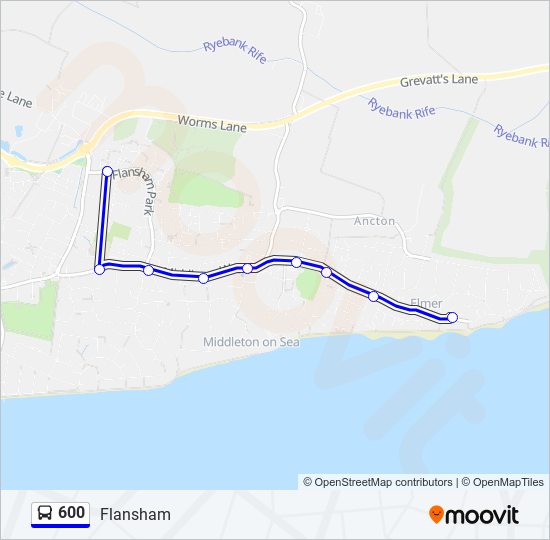 600 Route Schedules Stops Maps Flansham Updated 600-route-schedules-stops-maps-flansham-updated