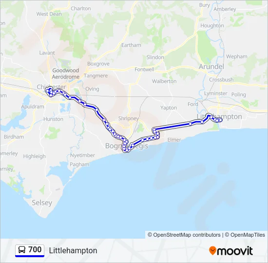 700  Line Map