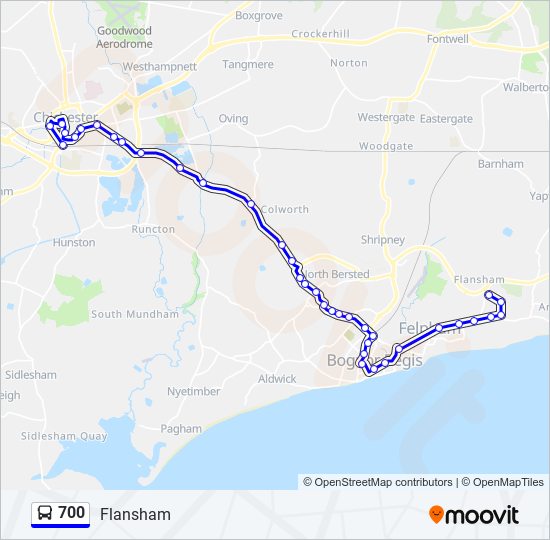 700 Route: Schedules, Stops & Maps - Flansham (Updated)