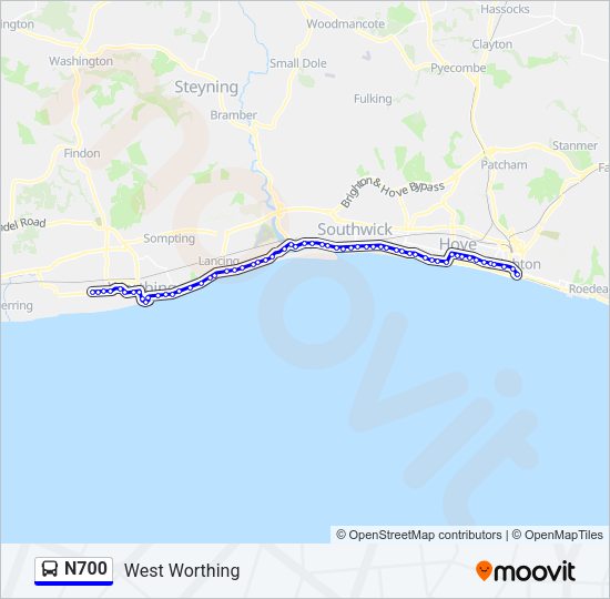 N700  Line Map