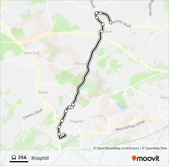 39A  Line Map
