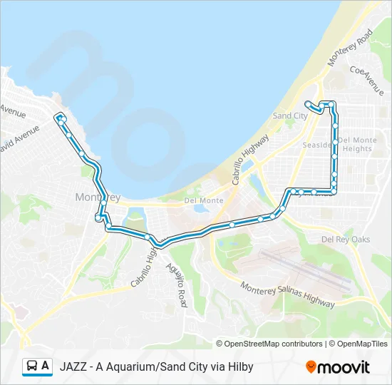 A Bus Line Map