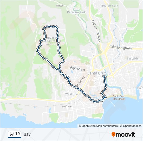 19 Route Schedules Stops Maps Bay Updated