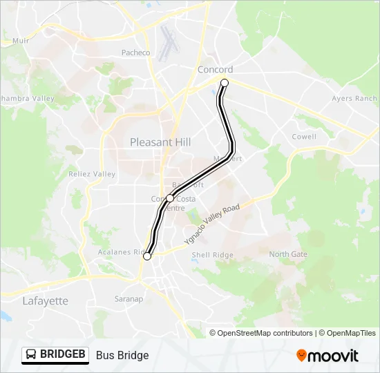 BRIDGEB  Line Map