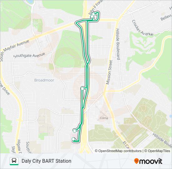 DCS SHUTTLE Bus Line Map