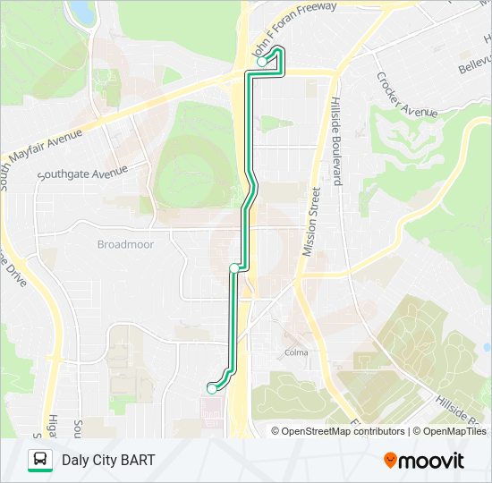 DCS SHUTTLE Bus Line Map