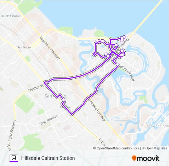 FCC SHUTTLE Bus Line Map