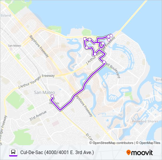 FCC SHUTTLE Bus Line Map