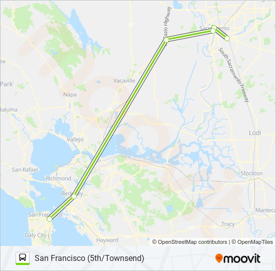 Mapa de FLIXBUS 2062 de autobús