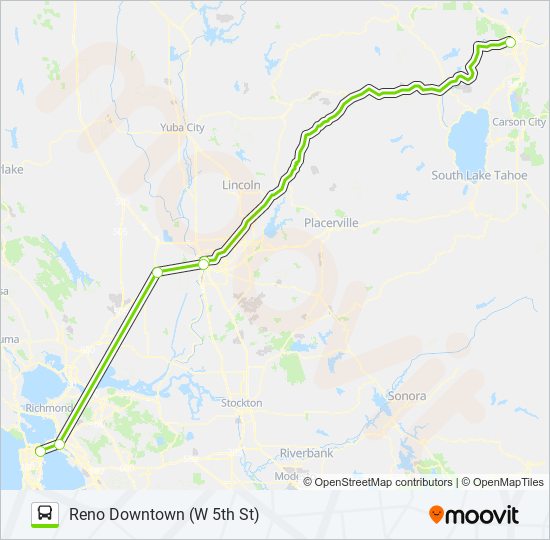 FLIXBUS 2064 bus Line Map