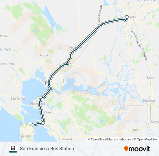 GREYHOUND US0870 bus Line Map