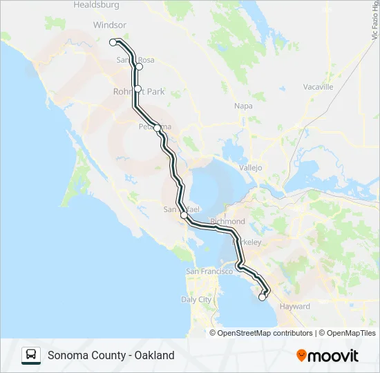 AIRPORT EXPRESS Bus Line Map