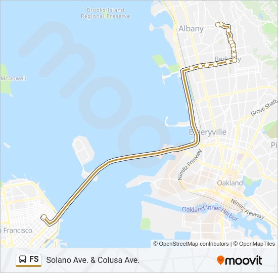 FS Bus Line Map