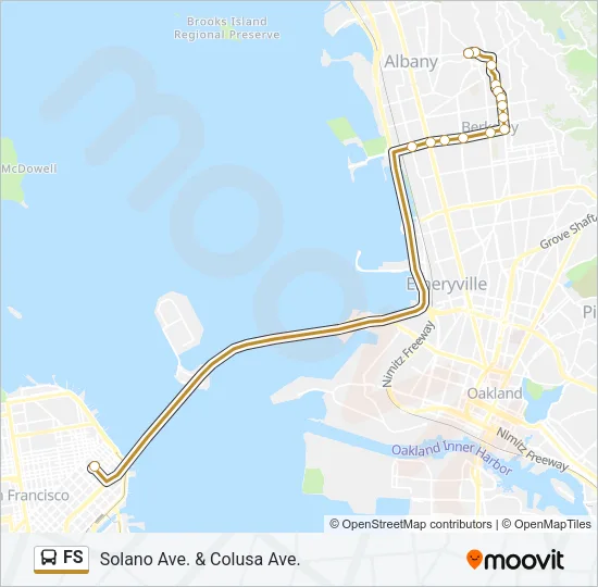 FS Bus Line Map