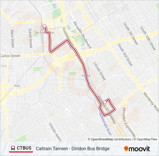 CTBUS Bus Line Map