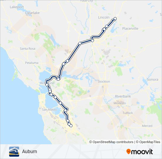 CC train Line Map