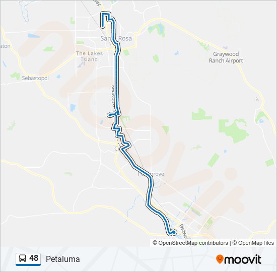 48 bus Line Map