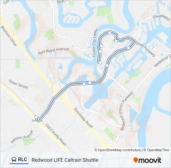 RLC Bus Line Map