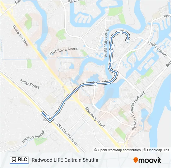RLC Bus Line Map