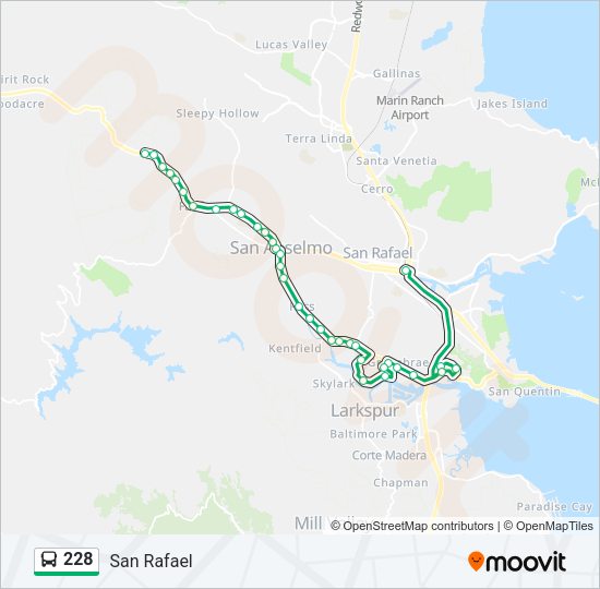 228 Bus Line Map