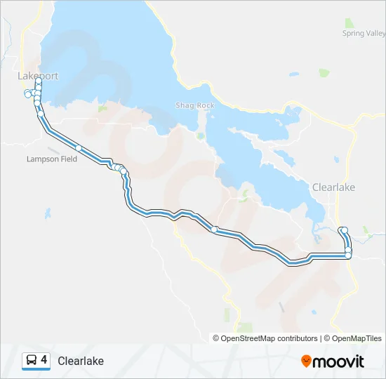 4 Bus Line Map