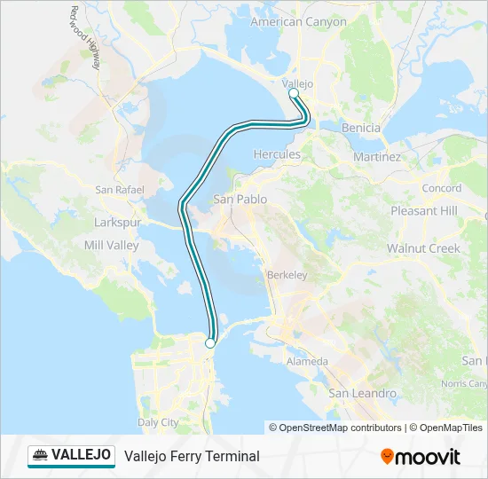 San Francisco To Vallejo Ferry Schedule 2027