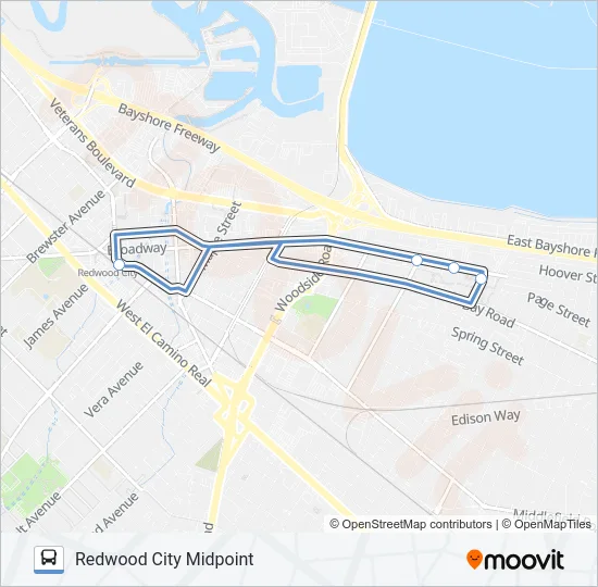 MPT SHUTTLE Bus Line Map