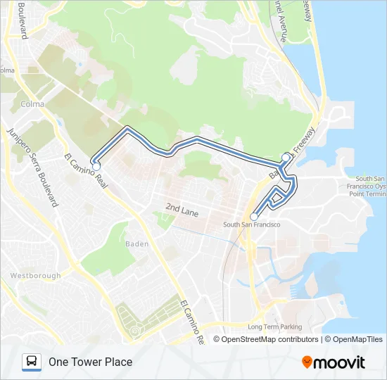 OTP SHUTTLE Bus Line Map