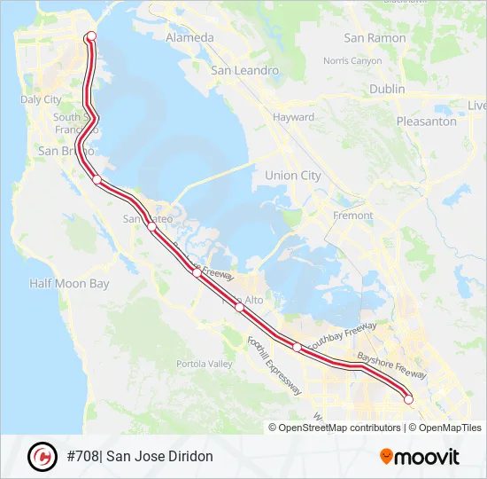 BULLET Train Line Map