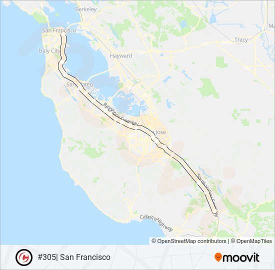 Mapa de LTD 3 de tren