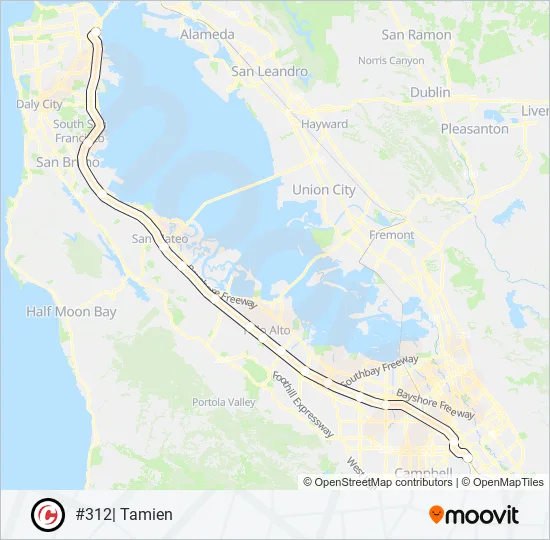 LTD 3 Train Line Map