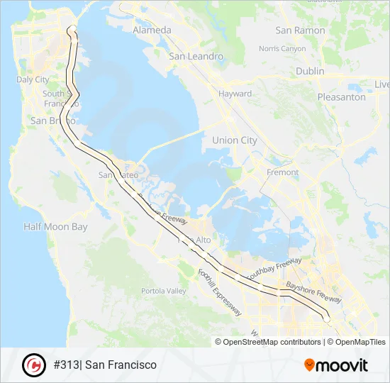 LTD 3 Train Line Map