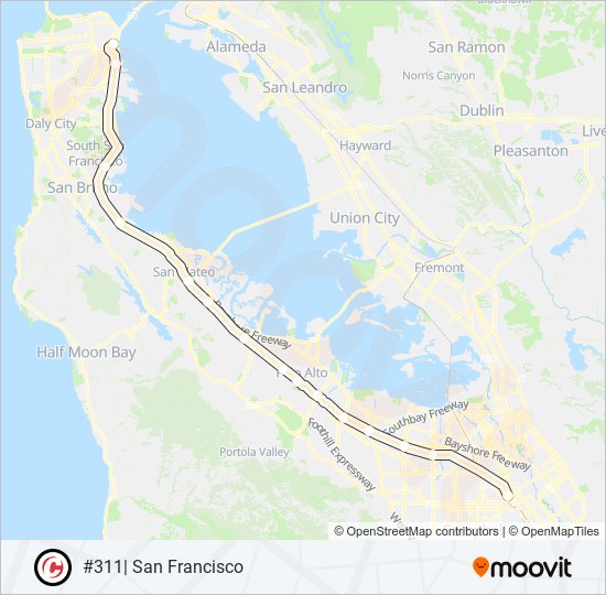 LTD 3 train Line Map