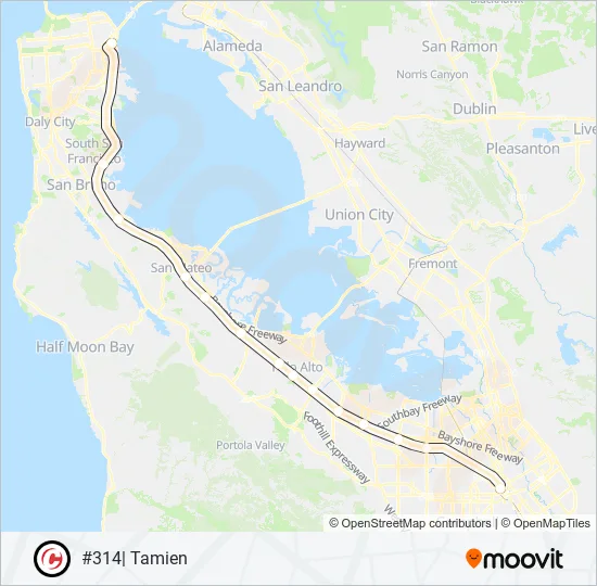 LTD 3 Train Line Map