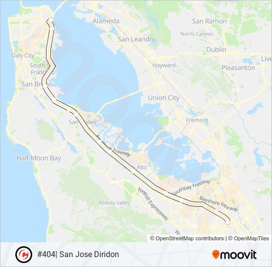 LTD 4 train Line Map