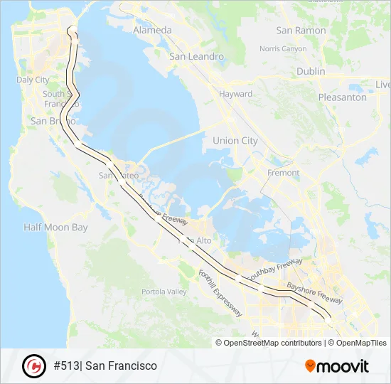 LTD 5 Train Line Map