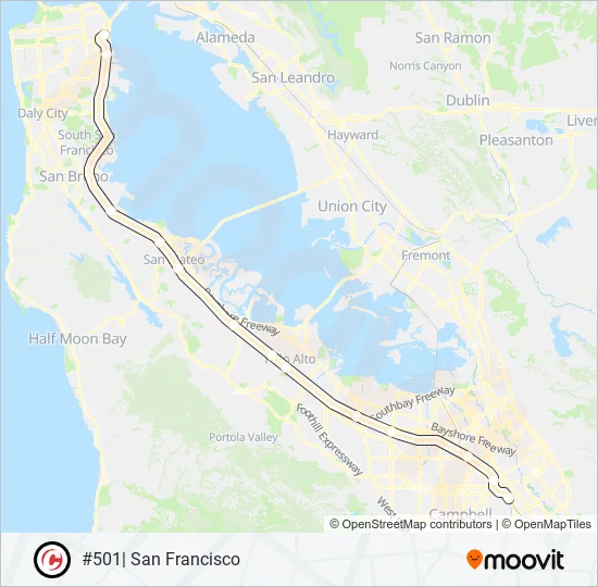LTD 5 Train Line Map