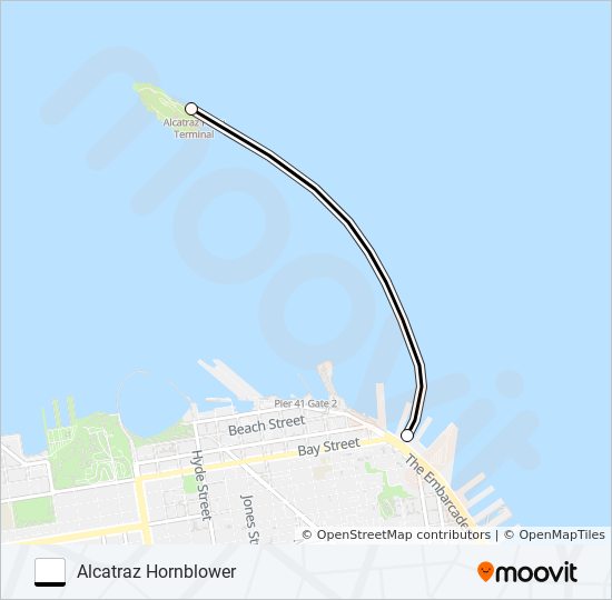 DAY TOUR FERRY ferry Line Map