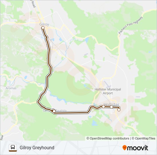 INTERCOUNTY Bus Line Map