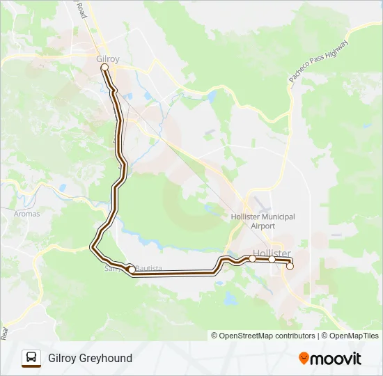 INTERCOUNTY Bus Line Map