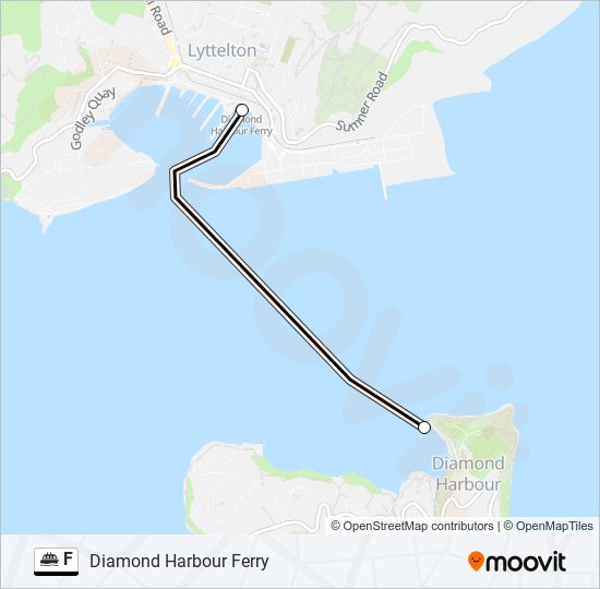 F ferry Line Map