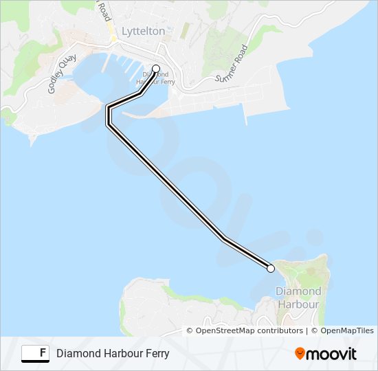 F ferry Line Map